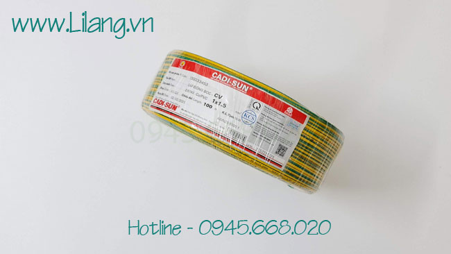 Cap Dien Tiep Dia Cv 1×1.5 Cadisun