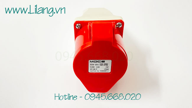 O Cam Cong Nghiep 5p 32a 380v Ip44