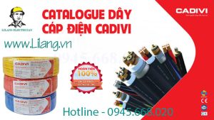 Bang Gia Day Cap Dien Cadivi 2023